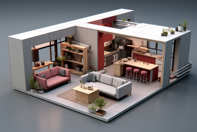 3D Furniture Modeling