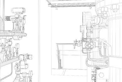 Compressed Air & Gas System Plan Drawings