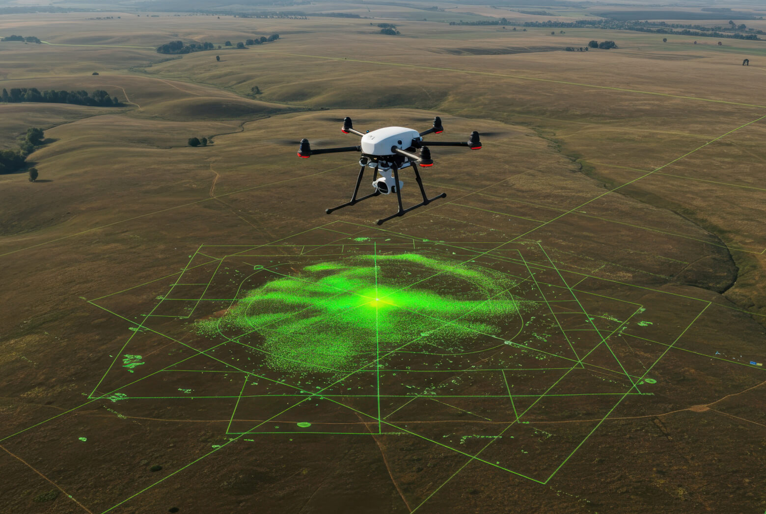 LiDAR scanning mapping output