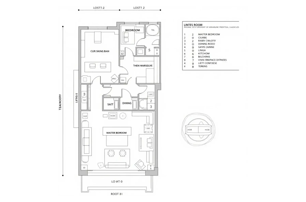 Architectural 3D modeling Services Simple Drawing