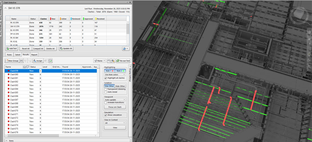 MEP Coordination Services